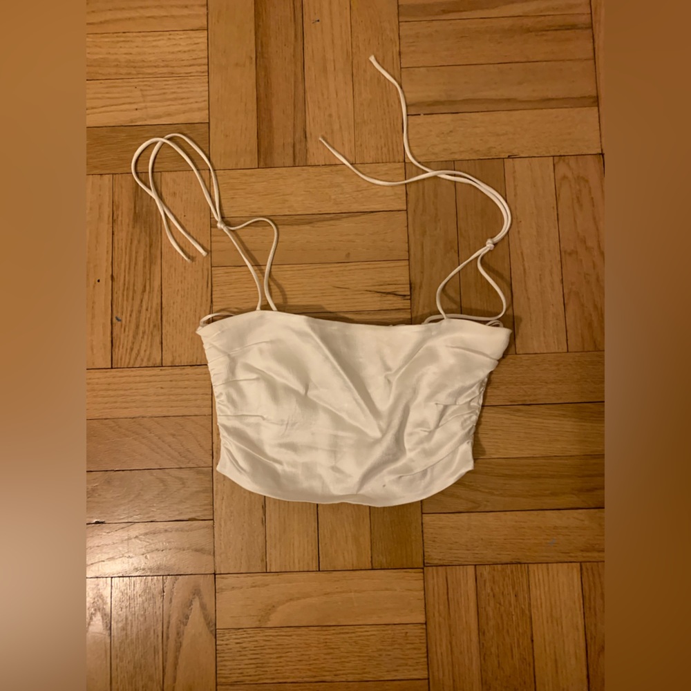 Zara satin tank top. Size s